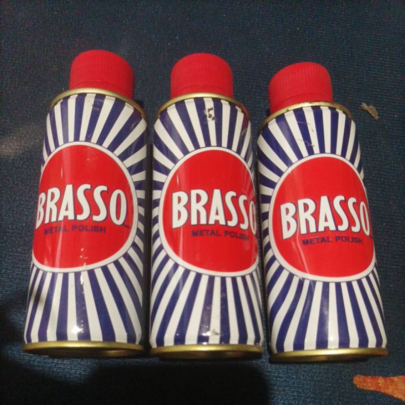 Jual BRASSO METAL POLISH 200ML(MINUS KEMASAN) | Shopee Indonesia