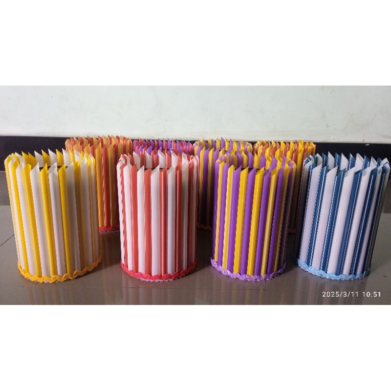 (Free Nama) TEMPAT PENSIL DARI SEDOTAN warna random// TUGAS PRAKARYA // KERAJINAN TANGAN // TEMPAT PENSIL MURAH