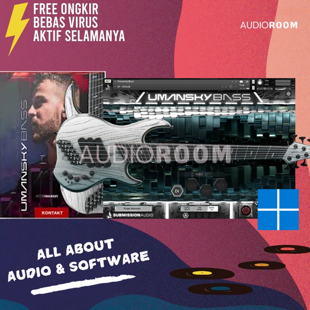 Submission Audio - Umansky Bass I KONTAKT Library ( Full Activated )
