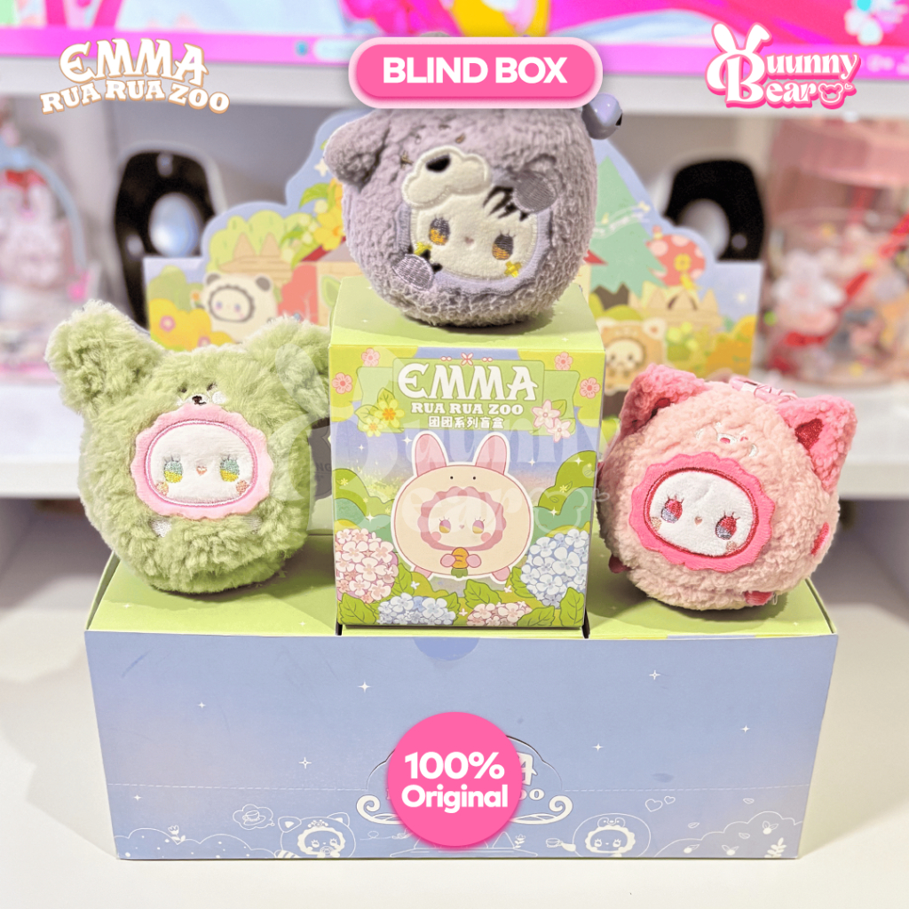 Jual [Blind Box] EMMA Rua Rua Zoo Plush Keychain - 100% 𝑶𝒓𝒊𝒈𝒊𝒏𝒂𝒍 ...
