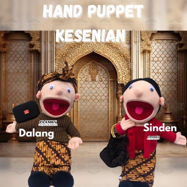 Jual Boneka Muppet Dalang dan Sinden | Boneka Tangan Hand Puppet Adat ...