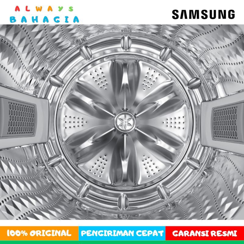 Jual SAMSUNG WA80F19B9BSE Mesin Cuci Bespoke AI Top Load Washer 19kg ...