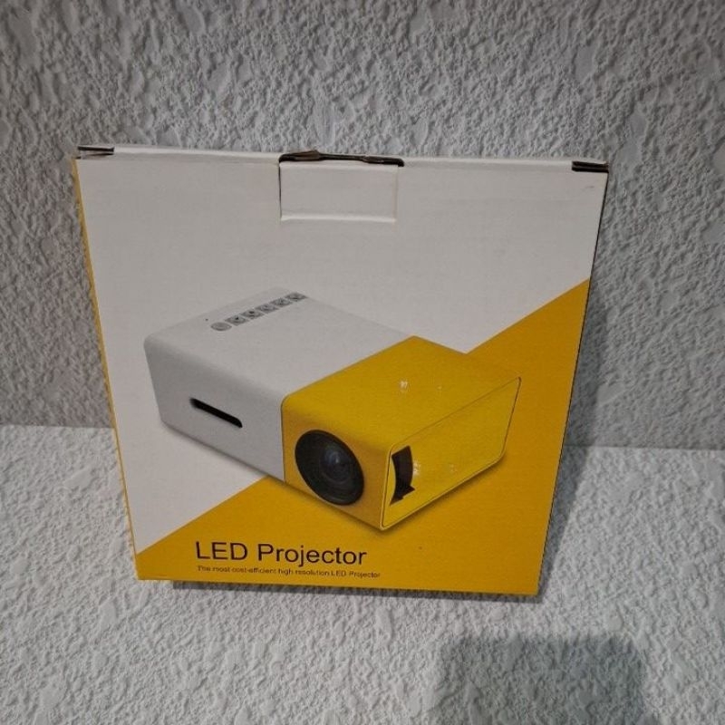 Jual LED Mini Projector Preloved warna kuning | Shopee Indonesia