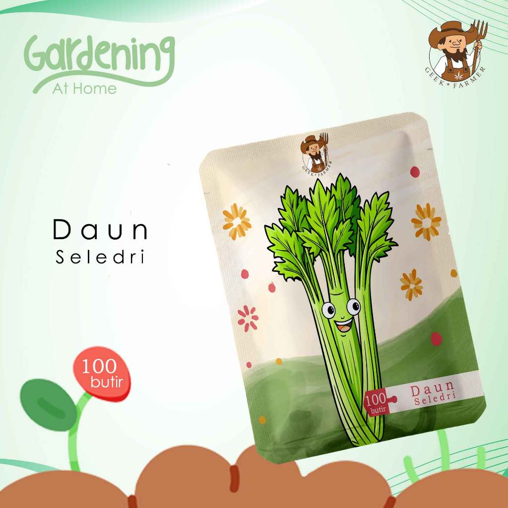 Benih Seledri Daun Aromatik | Cocok Hidroponik & Dataran Rendah