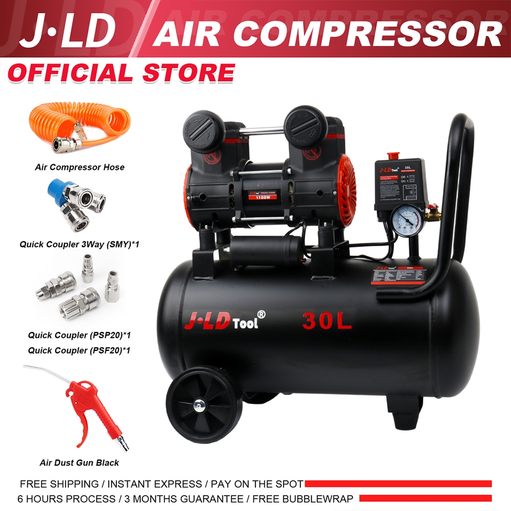 Jual JLD 30L Mesin Kompresor Angin Listrik 8bar Kompresor Angin Tanpa ...