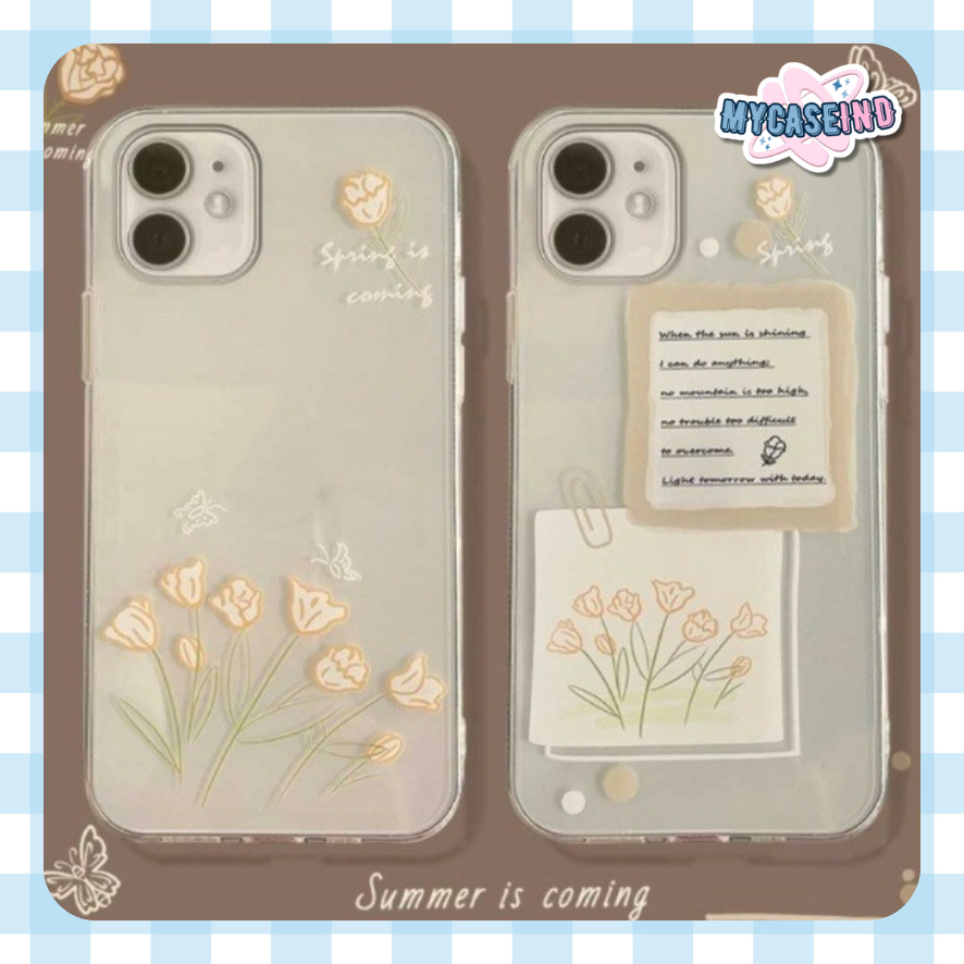 Jual Spring printing anticrack case realme c75 note 60x c67 8i narzo 50 ...