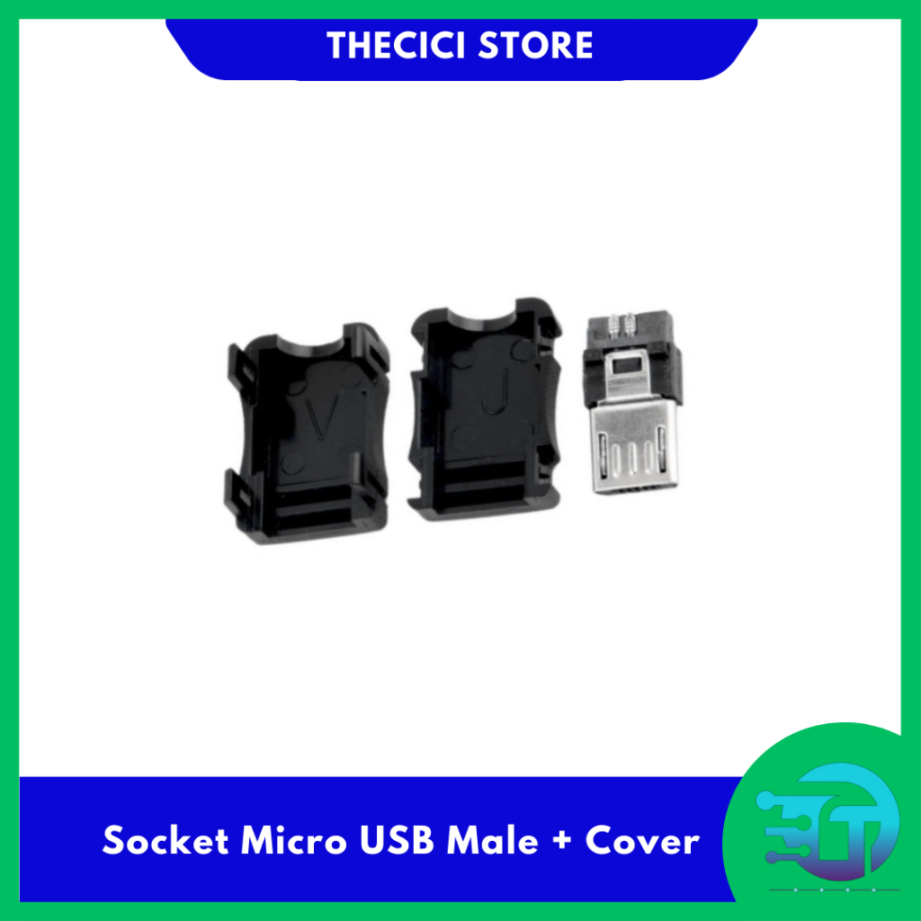 Jual Socket Kabel Micro USB Male | Shopee Indonesia