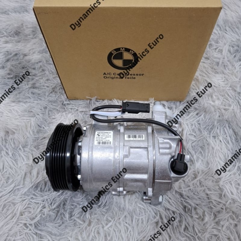 thumbnail image 2 of AC Compressor With CP01 Compressor – For BMW F48 X1 X2 F30 340i F32 440i Mini Cooper – 2014-2020 – 1-Year Warranty 2 of 3