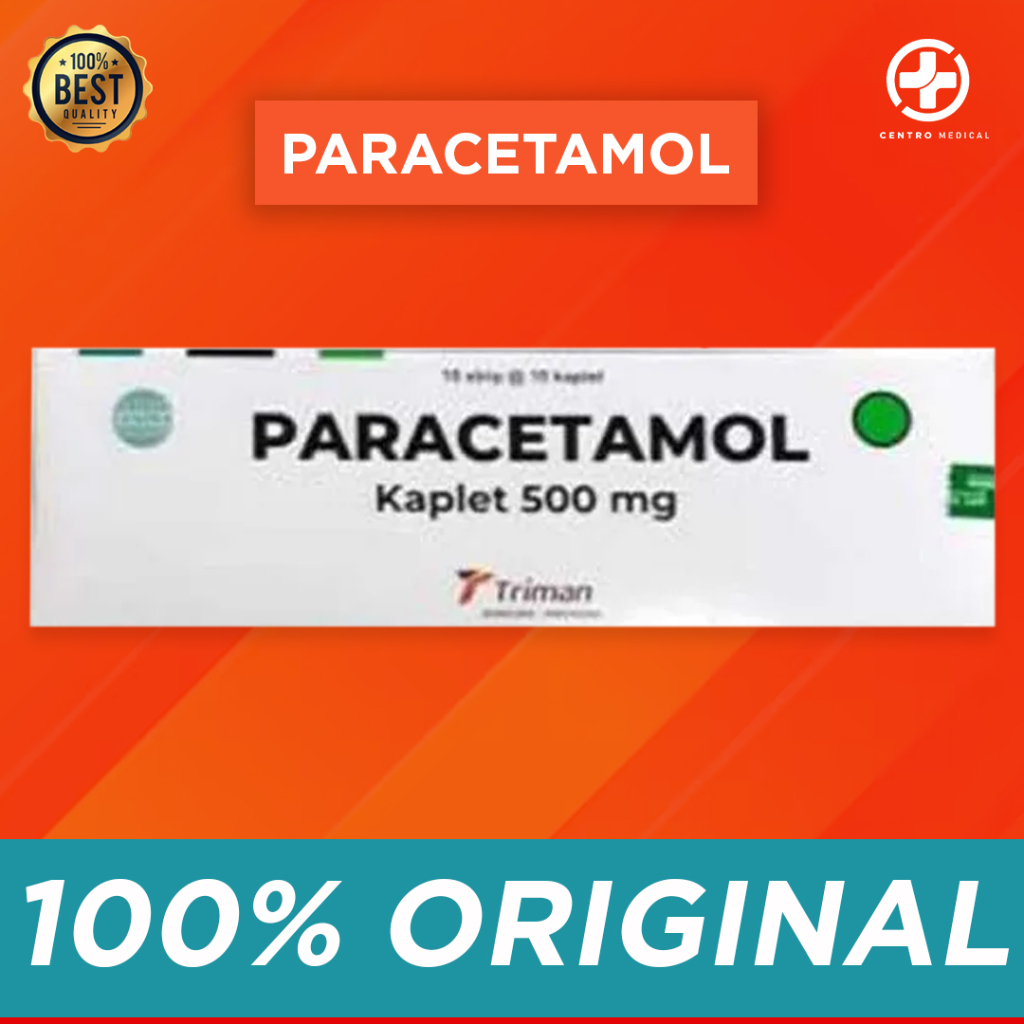 Jual Paracetamol Triman 500 Mg per Strip 10 Kaplet | Shopee Indonesia