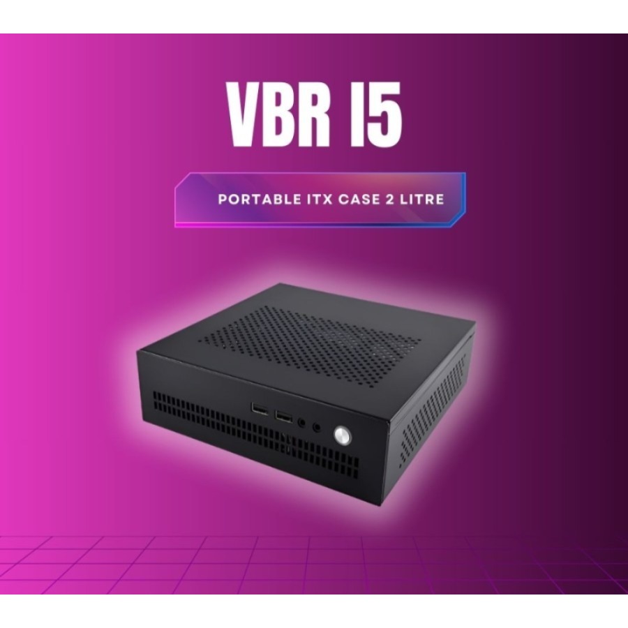 Jual Casing PC VBR-I5 Portable MINI ITX Case 2 Litre | Shopee Indonesia