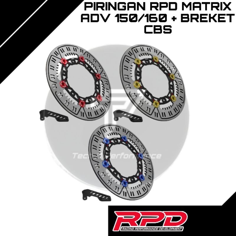 Jual Piringan RPD Matrix ADV 150/160 + Breket CBS | Shopee Indonesia
