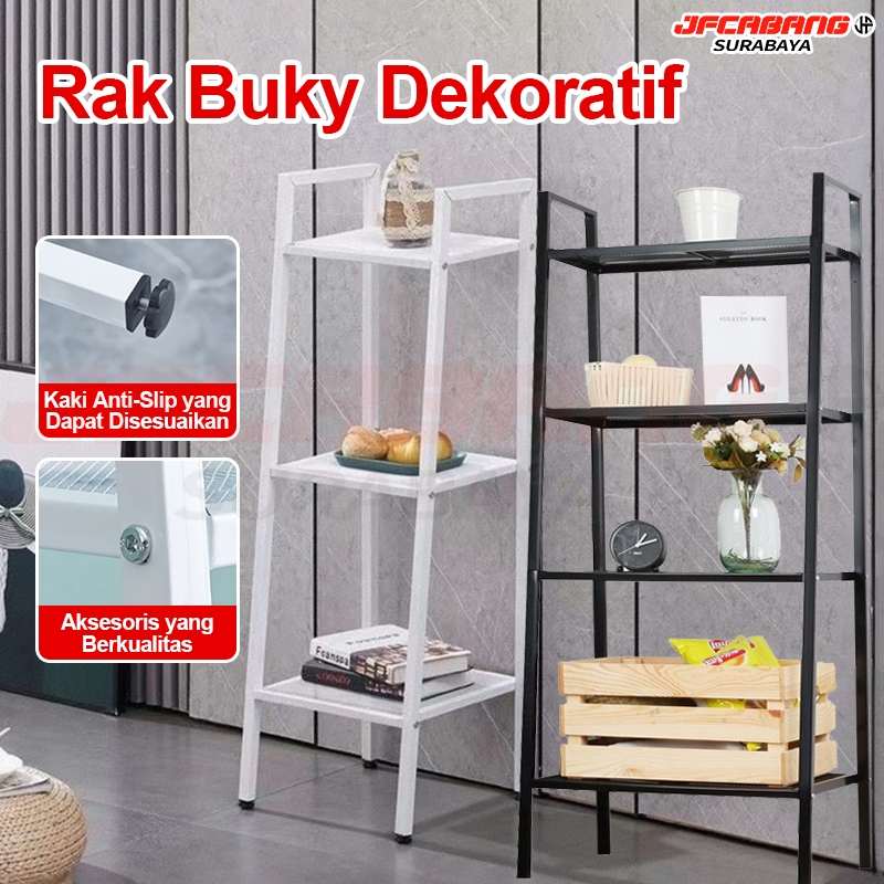 Jual Rak Besi serbaguna 3 susun 4 susun / Living Room Rack / rak buku ...
