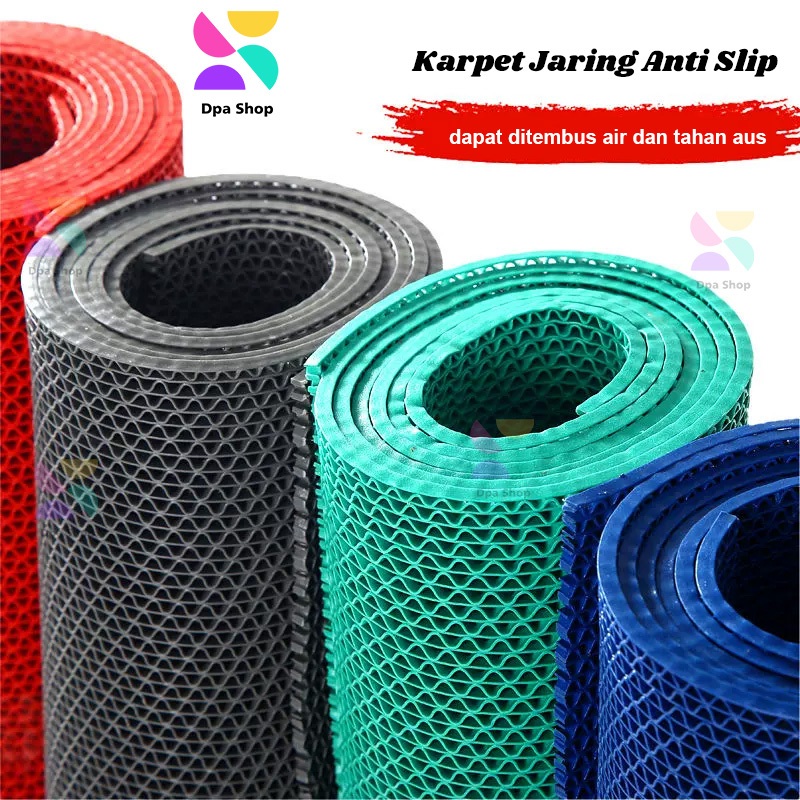 Jual 【7 Ukuran】 Keset Karpet PVC Keset Kaki Anti Slip Kamar Mandi ...
