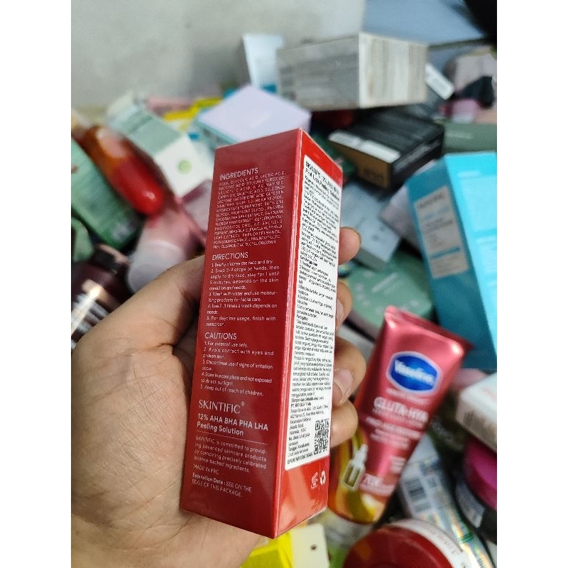 Jual Serum [New Launch] SKINTI - 12% Acid Peeling Solution Serum 30ml ...