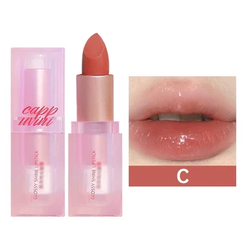 Free Gift CAPPUVINI Blooming Watery Glow Lipstick Lip Glossy Korean Lipstik Water Glass Mirror