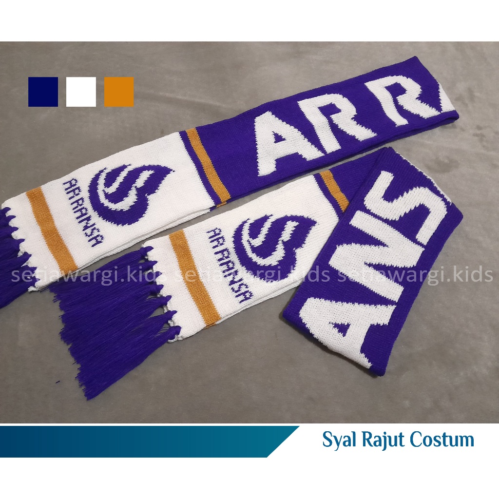Jual syal rajut costum syal costum syal rajut murah syal rajut manual ...