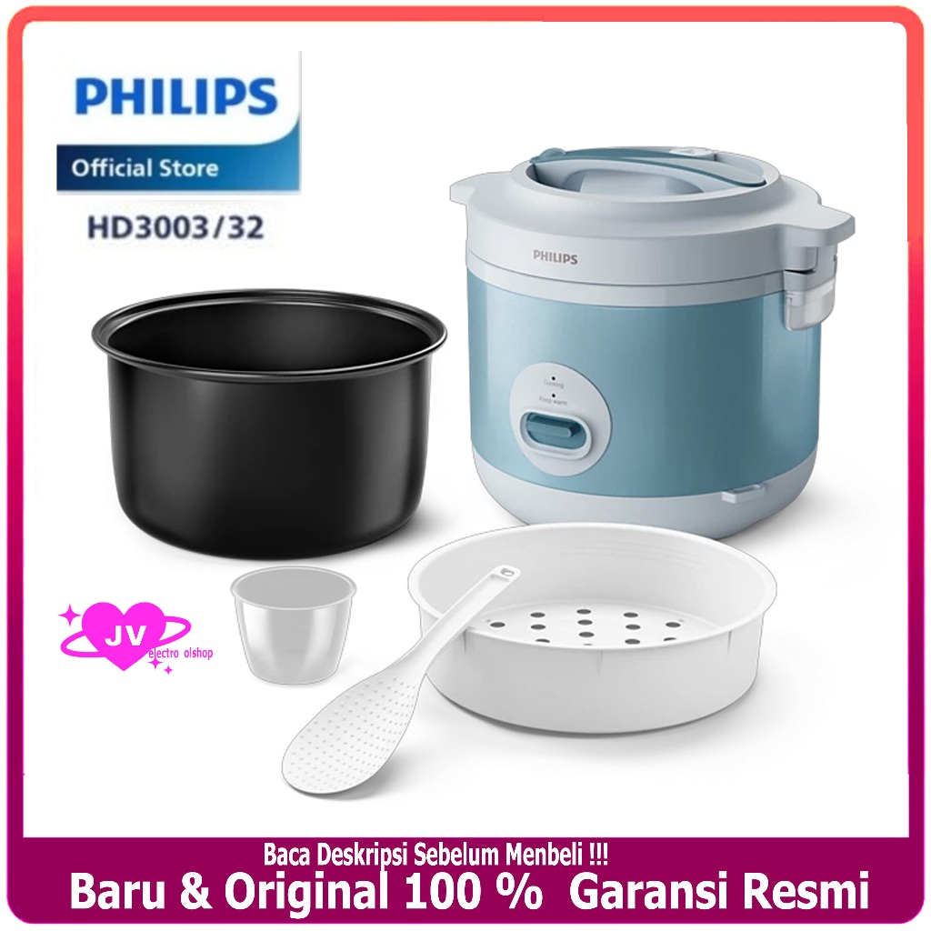 Jual PHILIPS HD3003/32 Rice Cooker Philips 3in1 / Magic Com Philips ...