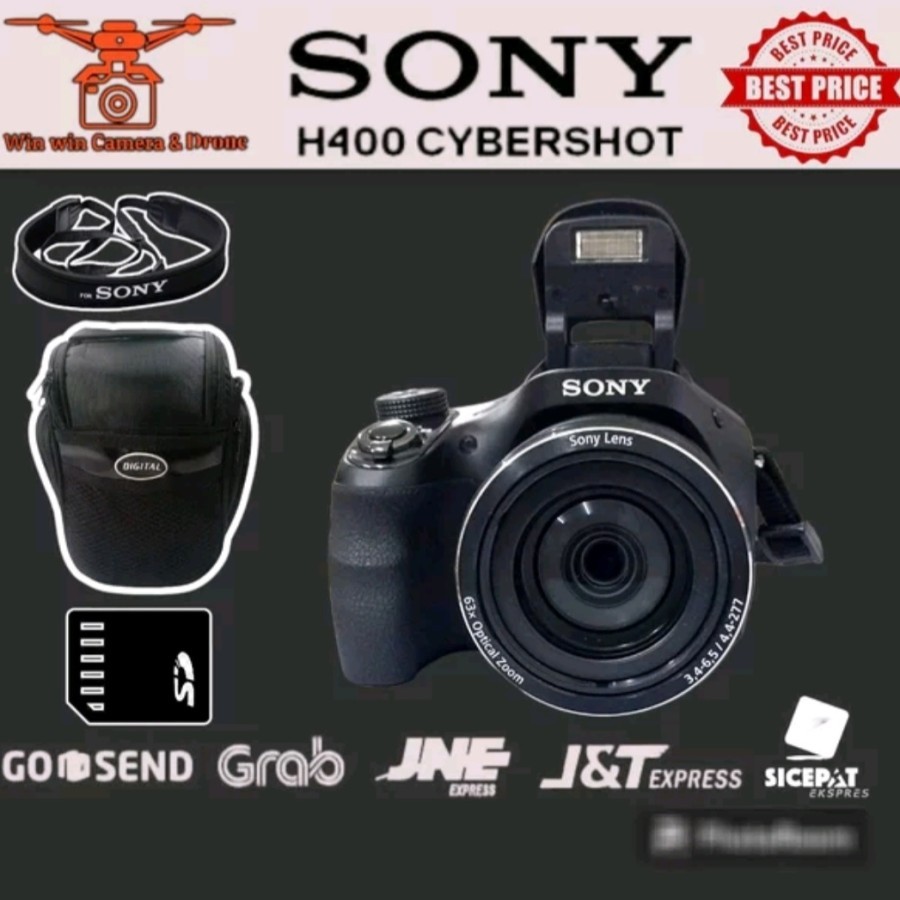 Jual Kamera Camera prosumer Sony H400 DSC-H400 20mp zoom 63x | Shopee ...