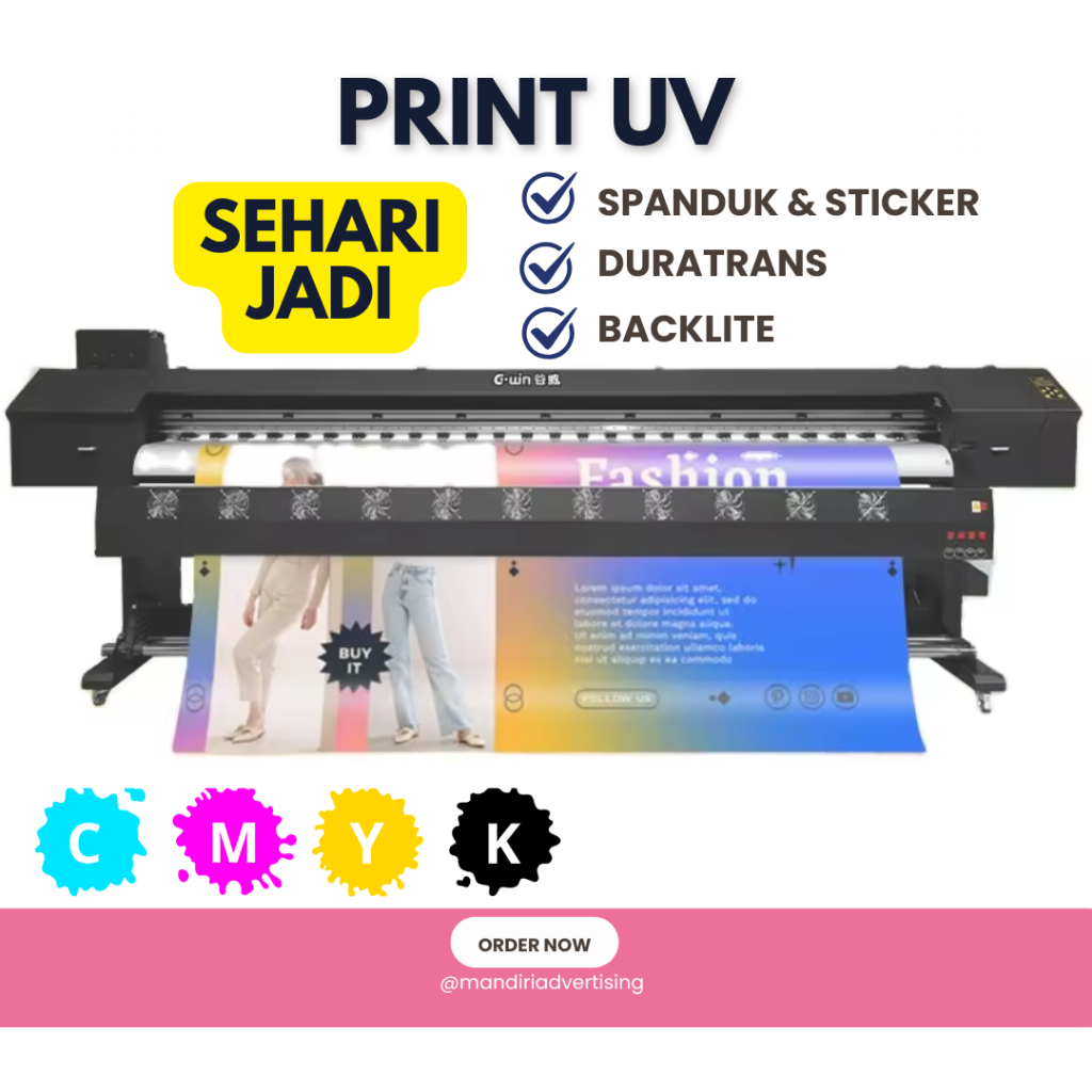 Jual Print UV - Cetak Spanduk/ Sticker/ Backlite/ Duratrans | Shopee ...