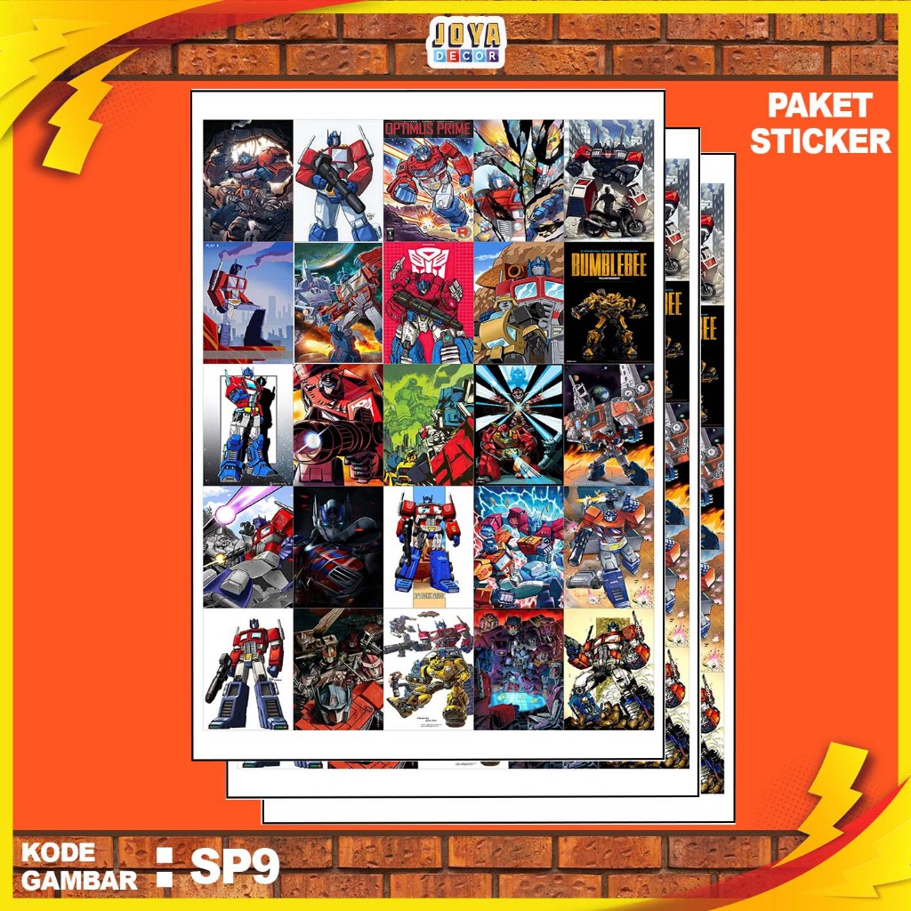 Jual STICKER BUMBLEBEE / STIKER BUMBLEBEE / PAKET STIKER BUMBLEBEE PER ...