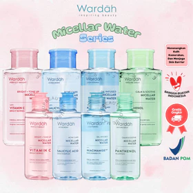 WARDAH Micellar Water All Series Perfect Bright Calm And Soothe Nature Daily Acnederm