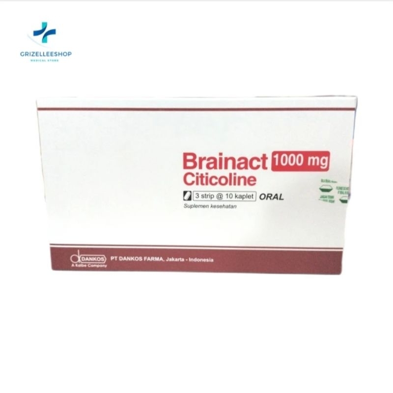 Jual Brainact 1000mg BOX ISI 30 KAPSUL | Shopee Indonesia