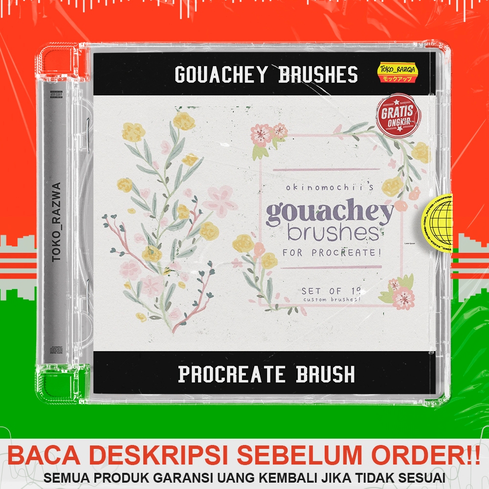 Jual Procreate Brush - Gouachey Brushes - 160325 | Shopee Indonesia
