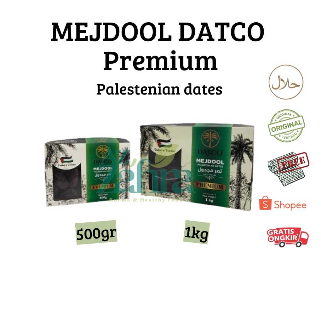 Jual Datco Kurma Medjool Premium Palestinian Dates | Shopee Indonesia