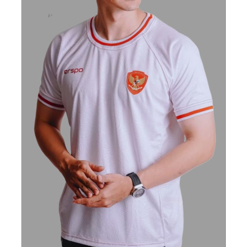 Jual Baju Jersey Timnas Terbaru 2025 Bahan Emboss (Gratis Sablon Nama ...