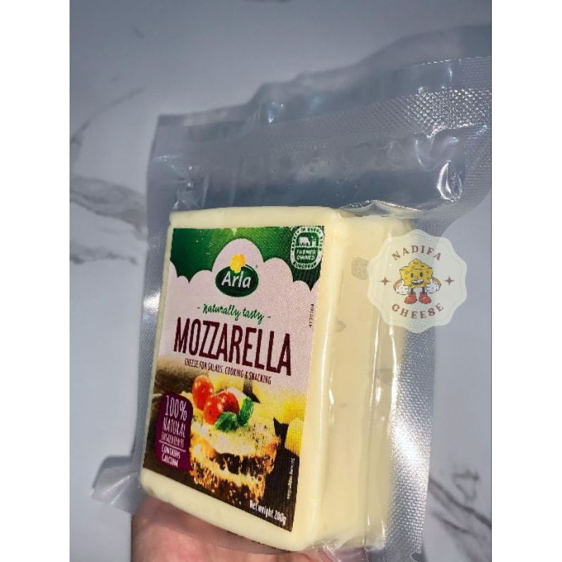 Jual 250gr MOZARELLA ARLA KUNING MULUR UNTUK CORNDOG - KEJU MOZZARELLA ...