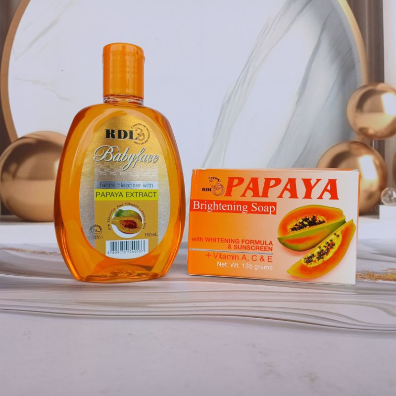 Jual Paket RDL Facial Cleanser & Sabun Batang 135gram BPOM Cleansing ...