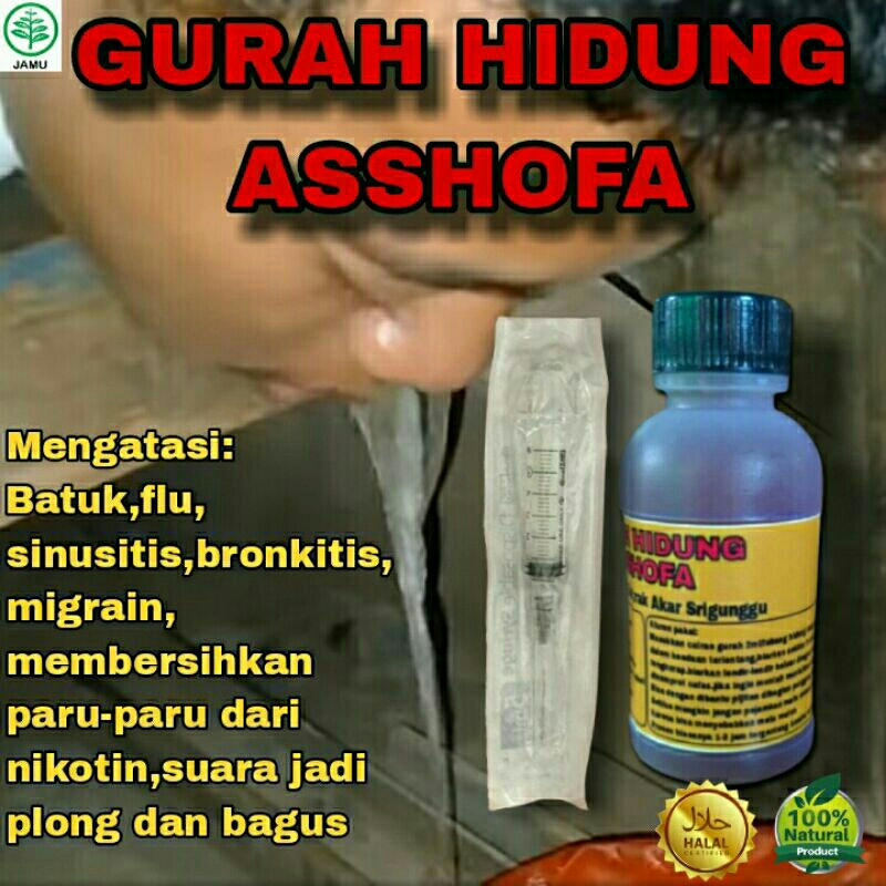 Jual RAMUAN GURAH HIDUNG TERMANJUR/GURAH HIDUNG ASSHOFA | Shopee Indonesia