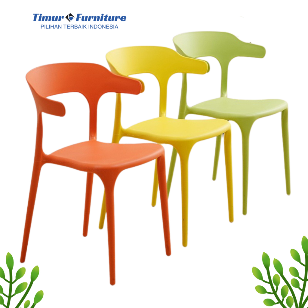Jual Kursi Cafe PVC Multifungsi Kursi Cafe Kursi Makan Kursi Kantor ...