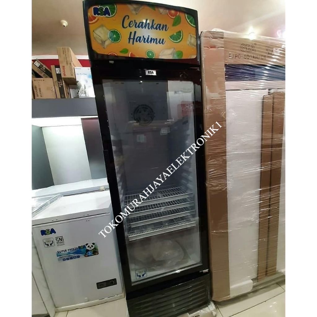 Jual Showcase RSA 1 Pintu 328 Liter Display Cooler AGATE-320C | Shopee ...