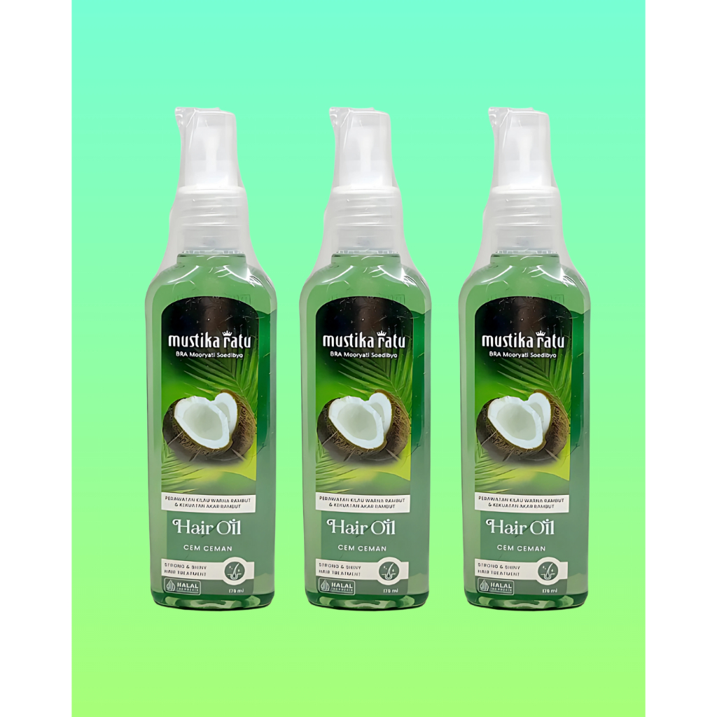 Jual Mustika Ratu Hair Oil Cem Ceman 175ml | Shopee Indonesia