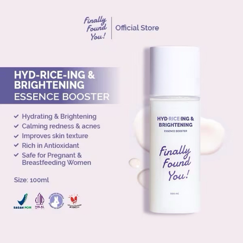 Jual FINALLY FOUND YOU! HYDRICEING & BRIGHTENING Essence Booster ...