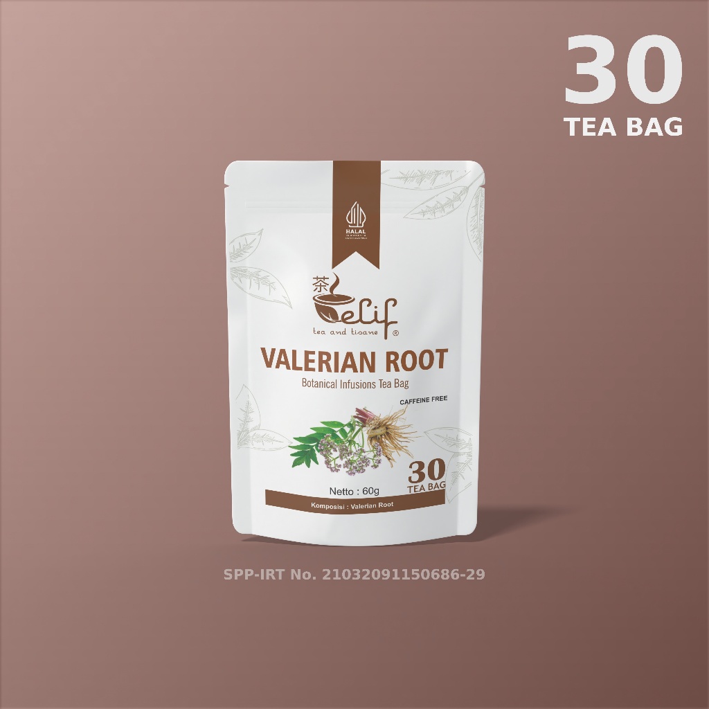 Jual ELIF TEA AND TISANE Valerian Root Tea | Valeriana officinalis root ...