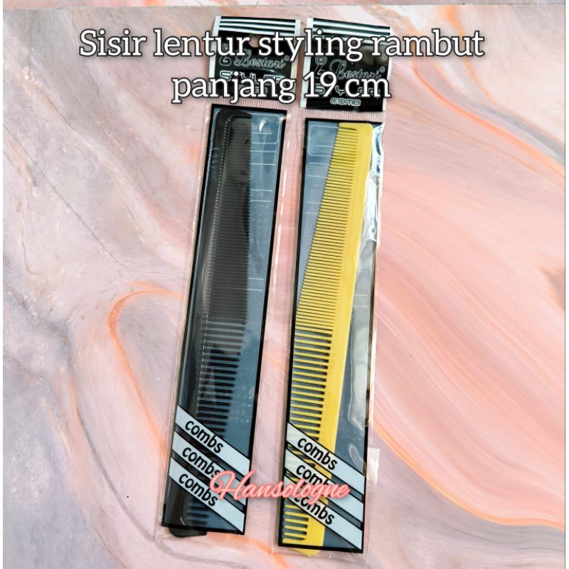 Jual Sisir Rambut Salon Pangkas Profesional Model Segitiga / Sisir ...