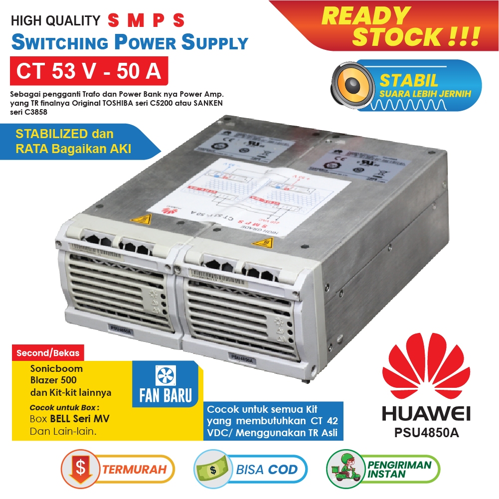 Jual SMPS HUAWEI CT 53V - 50A SWITCHING POWER SUPPLY | Shopee Indonesia