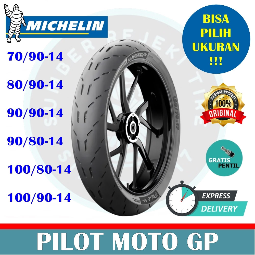 Jual Ban Motor MICHELIN PILOT MOTO GP Ukuran 70/90 80/90 90/90 80/80 90 ...