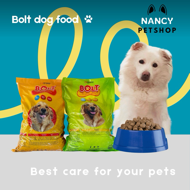 Jual Bolt Dog Food 800gr / Bolt Dog Food 1 kg / Nancy Petshop | Shopee ...