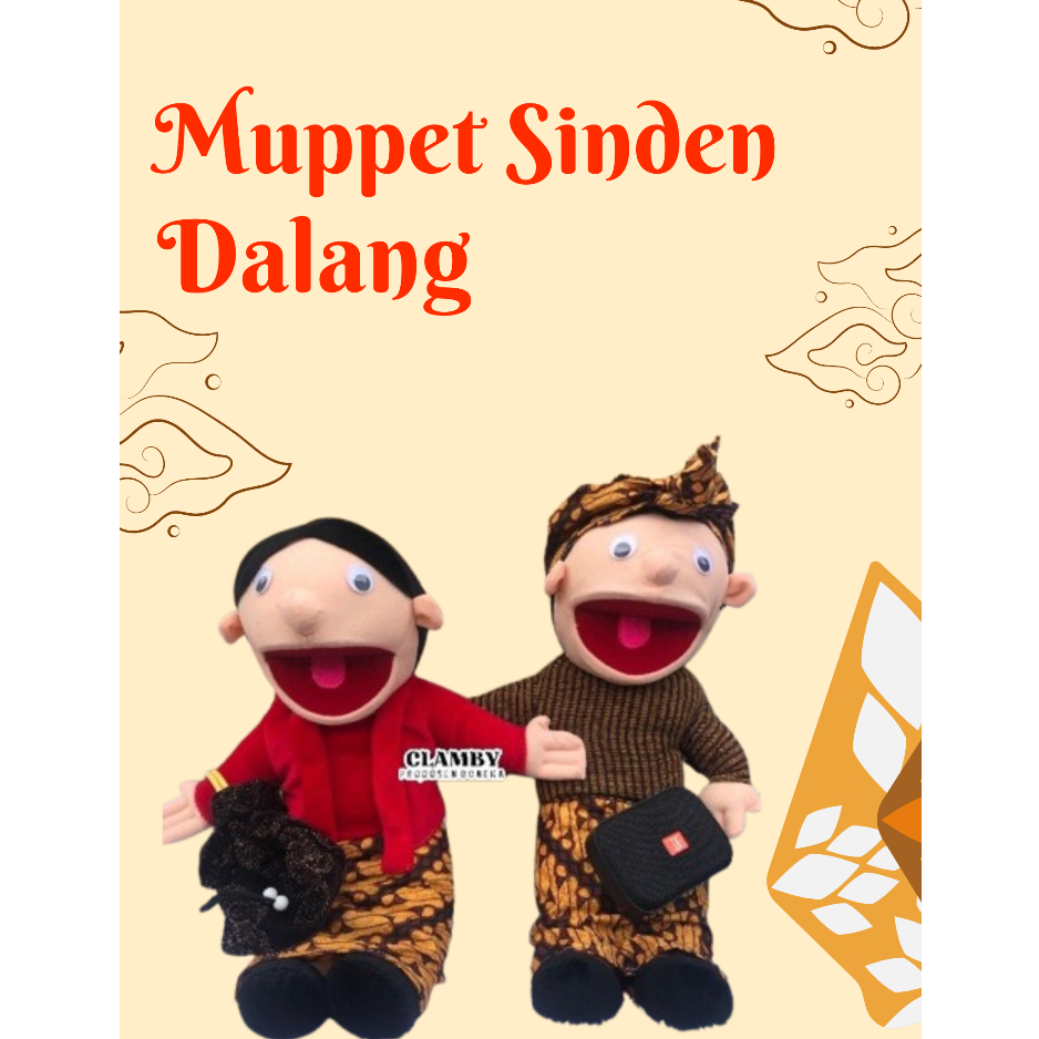 Jual Boneka Muppet Karakter Adat Jawa Sinden HandPuppet Boneka Edukasi ...