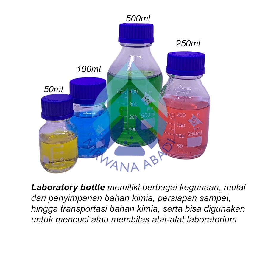 Jual Botol Sampel 500ml Bening RRC | Lab Bottle Clear | reagen | Shopee ...