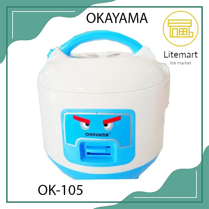 Jual OKAYAMA RICE COOKER 1L OK-105 | Shopee Indonesia