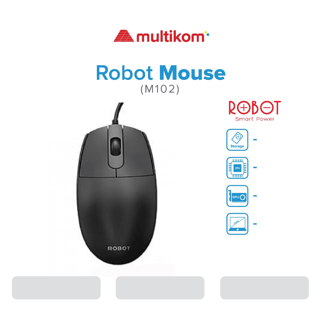 Jual ROBOT M102 MOUSE USB KABEL 1200DPI MOUSE | Shopee Indonesia