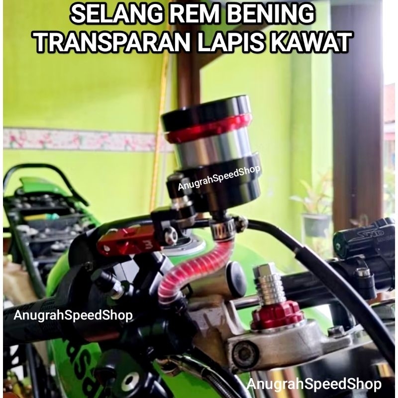 Jual SELANG MASTER REM TABUNG PISAH SELANG MINYAK REM BENING TRANSPARAN ...