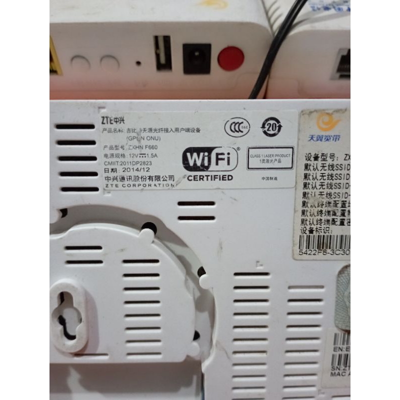 Jual ZTE ZXHN F660 GPON ONU ROUTER WIRELESS | Shopee Indonesia