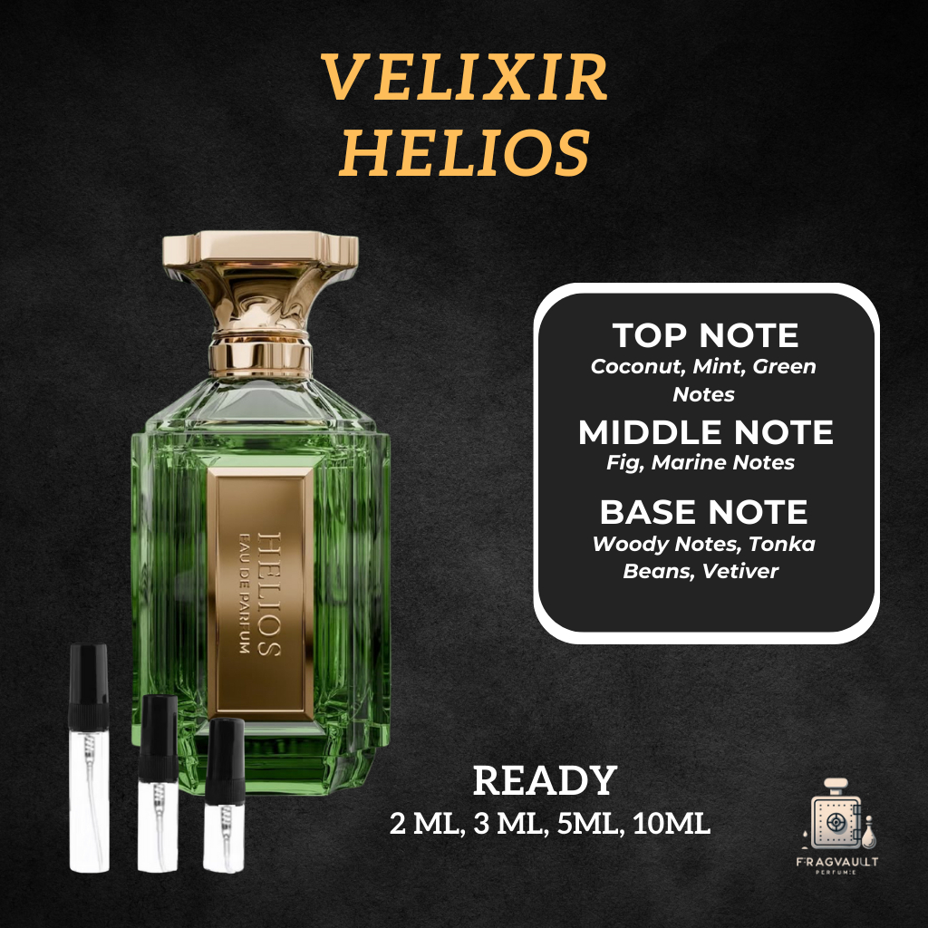 Jual Decant parfum Velixir Helios EDP Original by GPI | Shopee Indonesia
