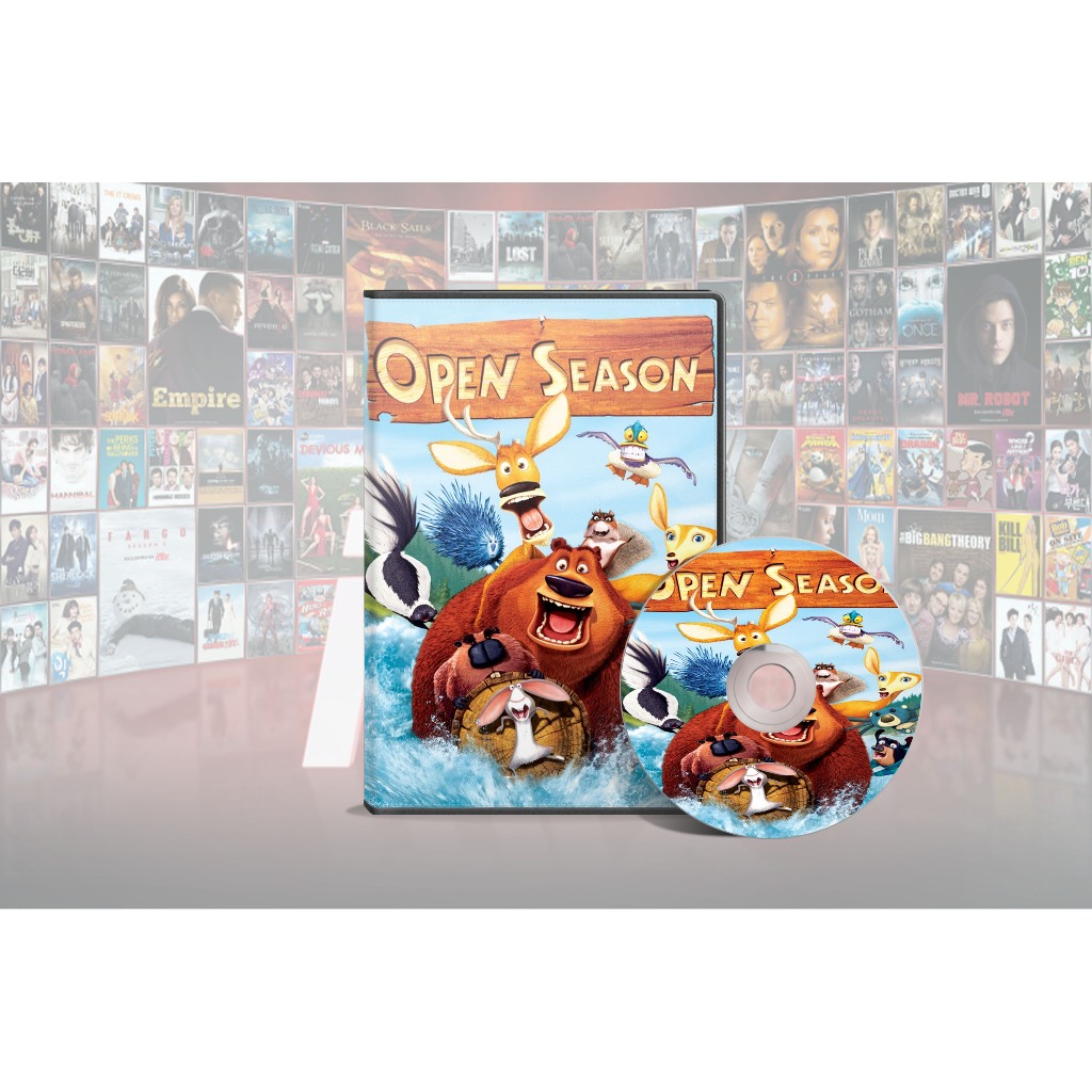 Jual DVD Film Animasi Open Season 1-3 & Open Season Scared Silly (2006 ...