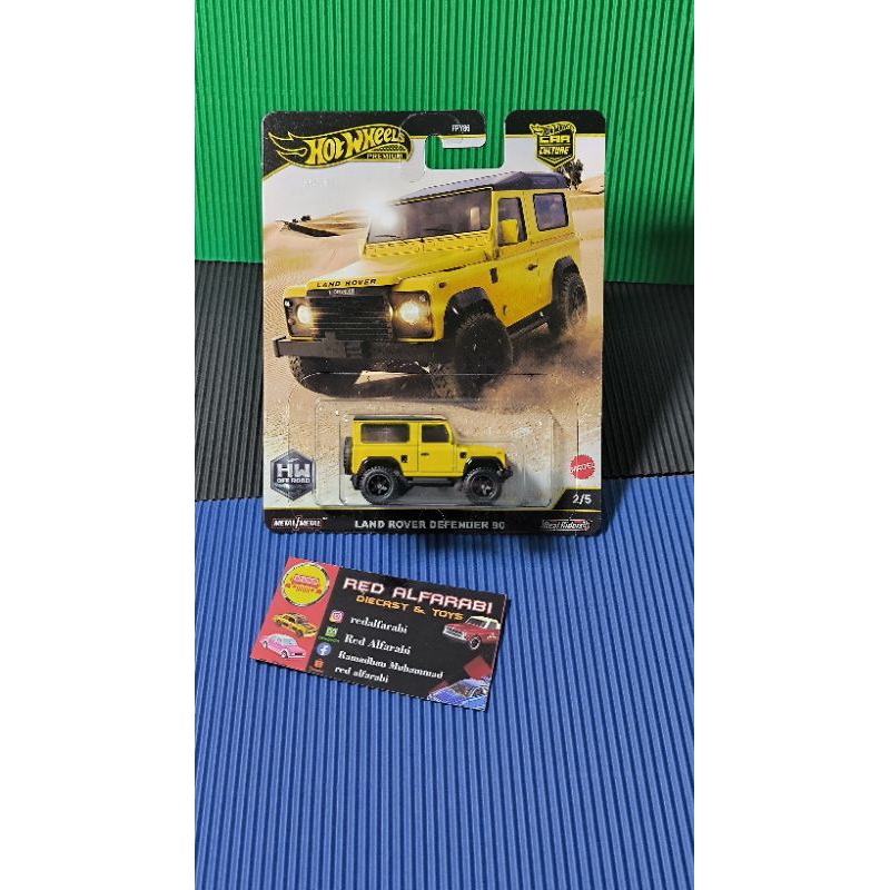 Jual hotwheels land Rover Defender 90 kuning hw offroad car Culture ...